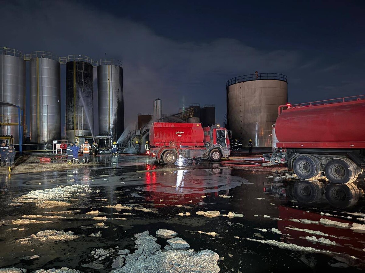 Fire at Basra oil depot extinguished in one hour