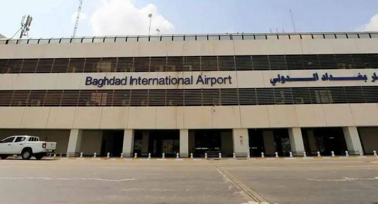 Five injured in Baghdad airport attack