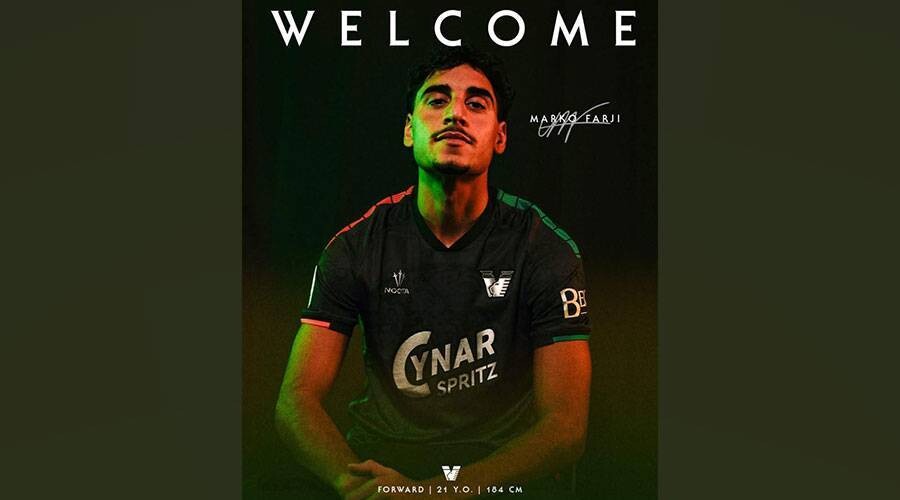 Iraqi footballer Marco Farj joins Italian club Venezia