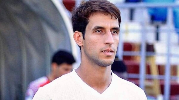 Iraqi footballer injured before key match