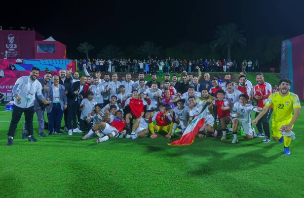 Сборная Ирака до 23 лет в финале Кубка Залига