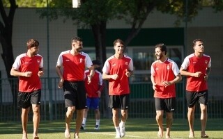 Iraqi national team holds first training in Mexico